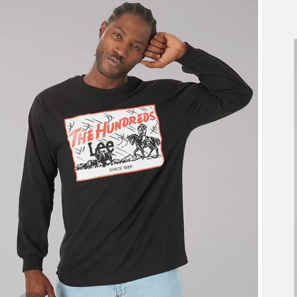 The Hundreds X Lee Jeans Storm Rider Long sleeve t-shirt
